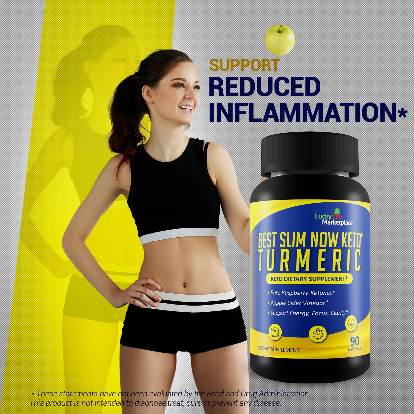 Best Slim Now Keto Turmeric – Keto Friendly Turmeric Supplement – Immune Health