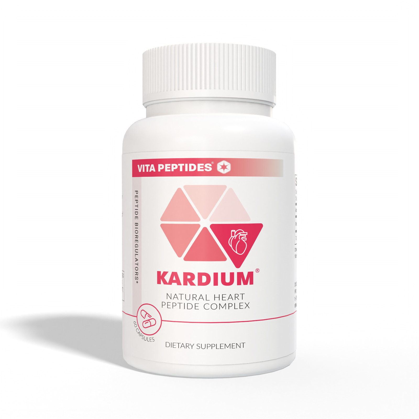 Kardium – Heart Peptide Bioregulator 30 & 60 Capsules – Free Shipping