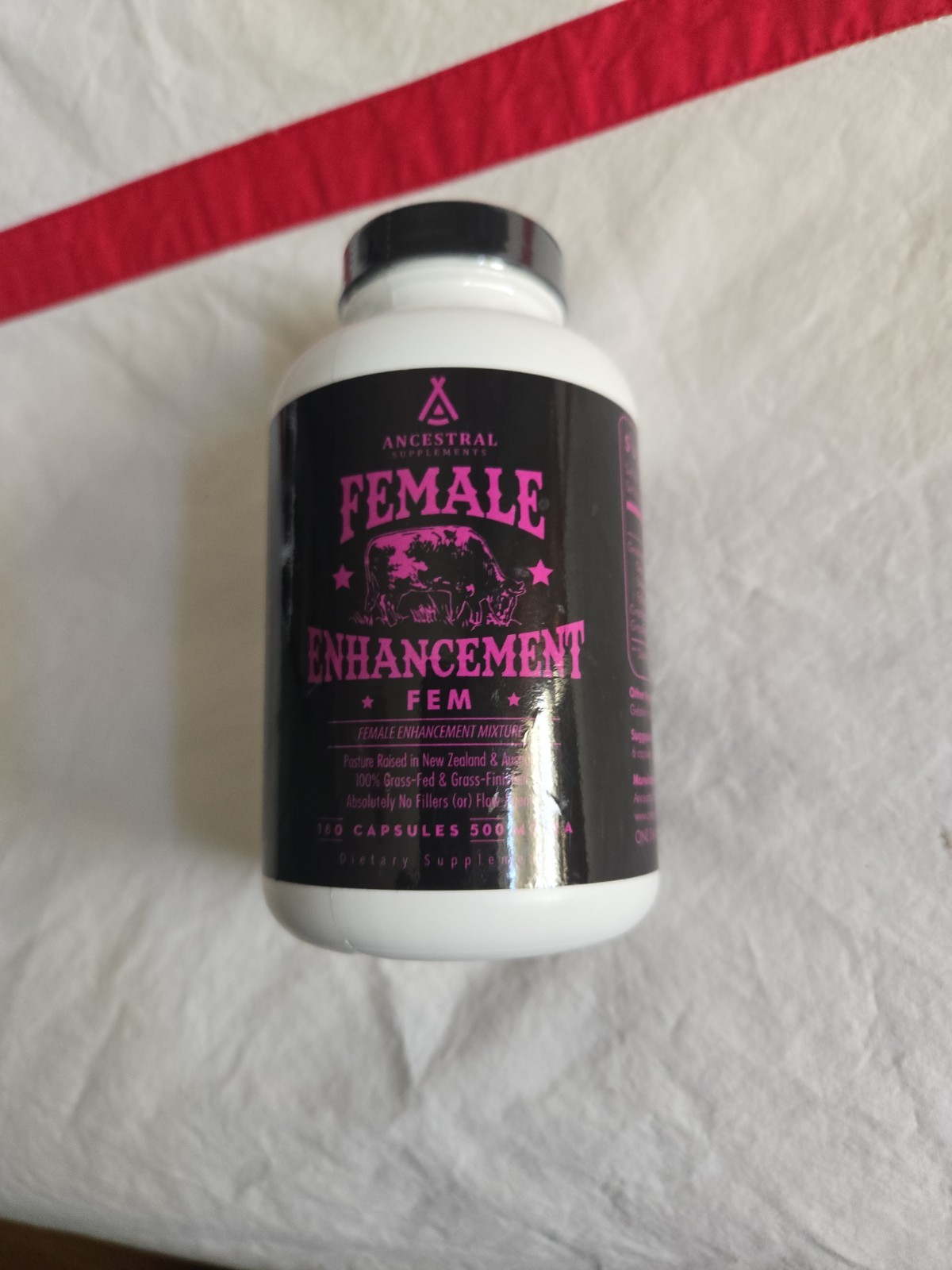 Ancestral Supplements Female Enhancement Fem Mixture 180 Capsules 500 mg – New