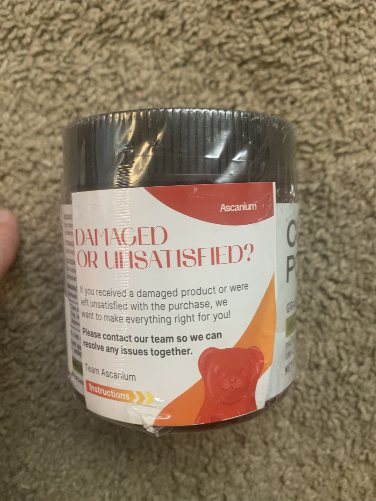 Ascanium Colostrum Powder – Grass-Fed – Unflavored – Antibodies, 4.23 oz