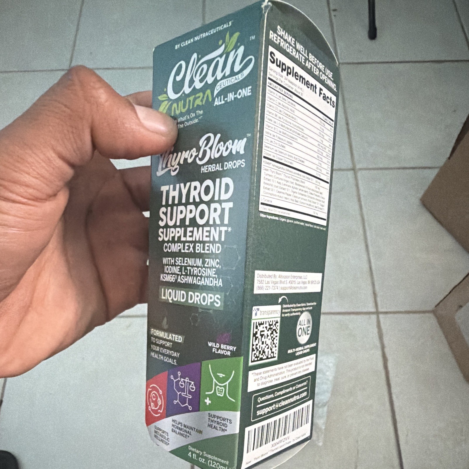 Clean Nutra Balance Trio Bundle | Support for Thyroid, Circulation & Glucose