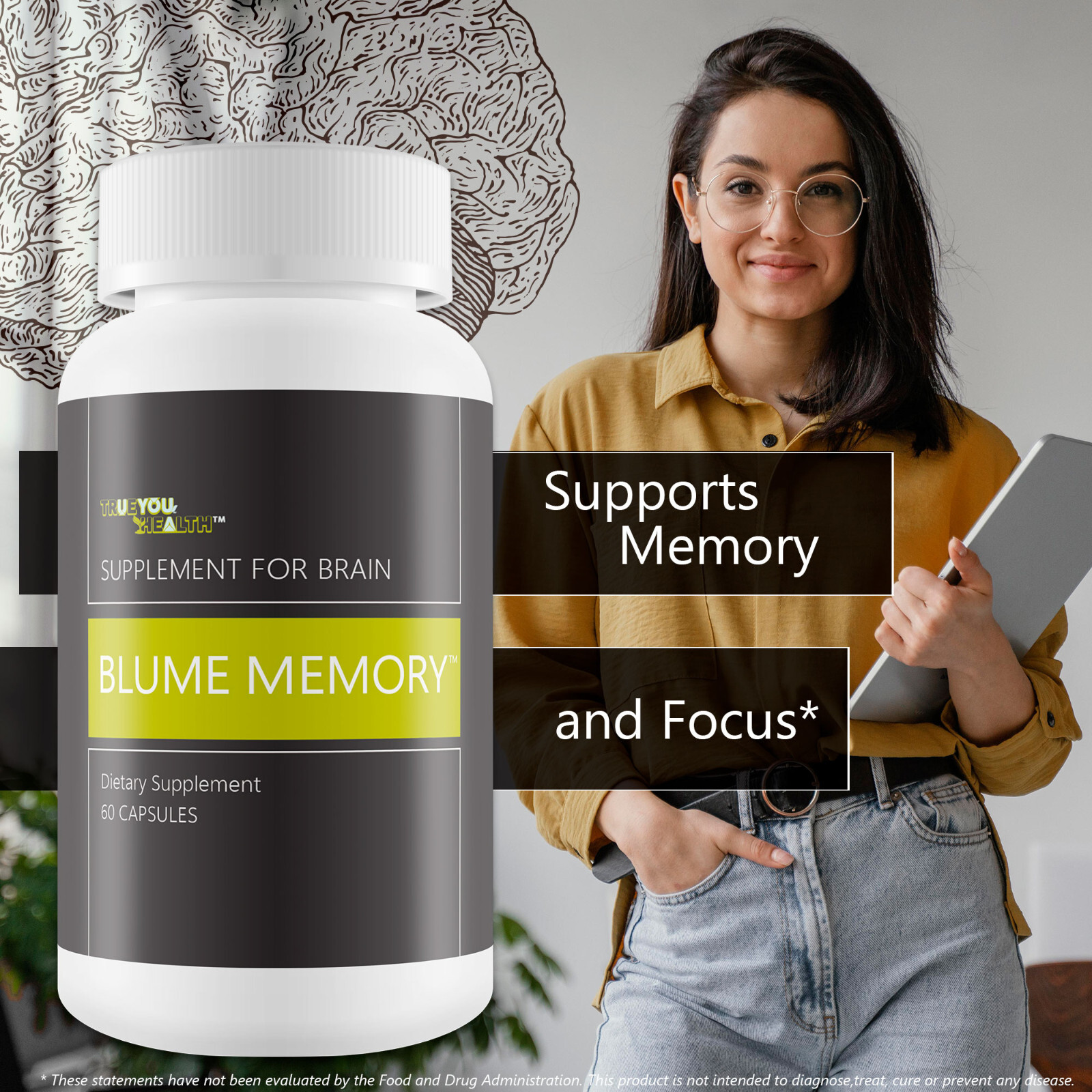 Blume Memory Supplement for Brain – Our Best Brain Focus and Memory Supplements