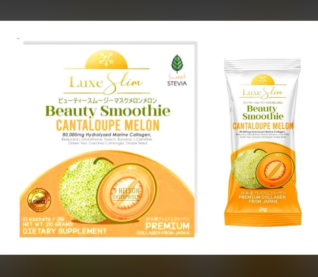 Luxe Slim beauty Smoothie Cantaloupe Melon