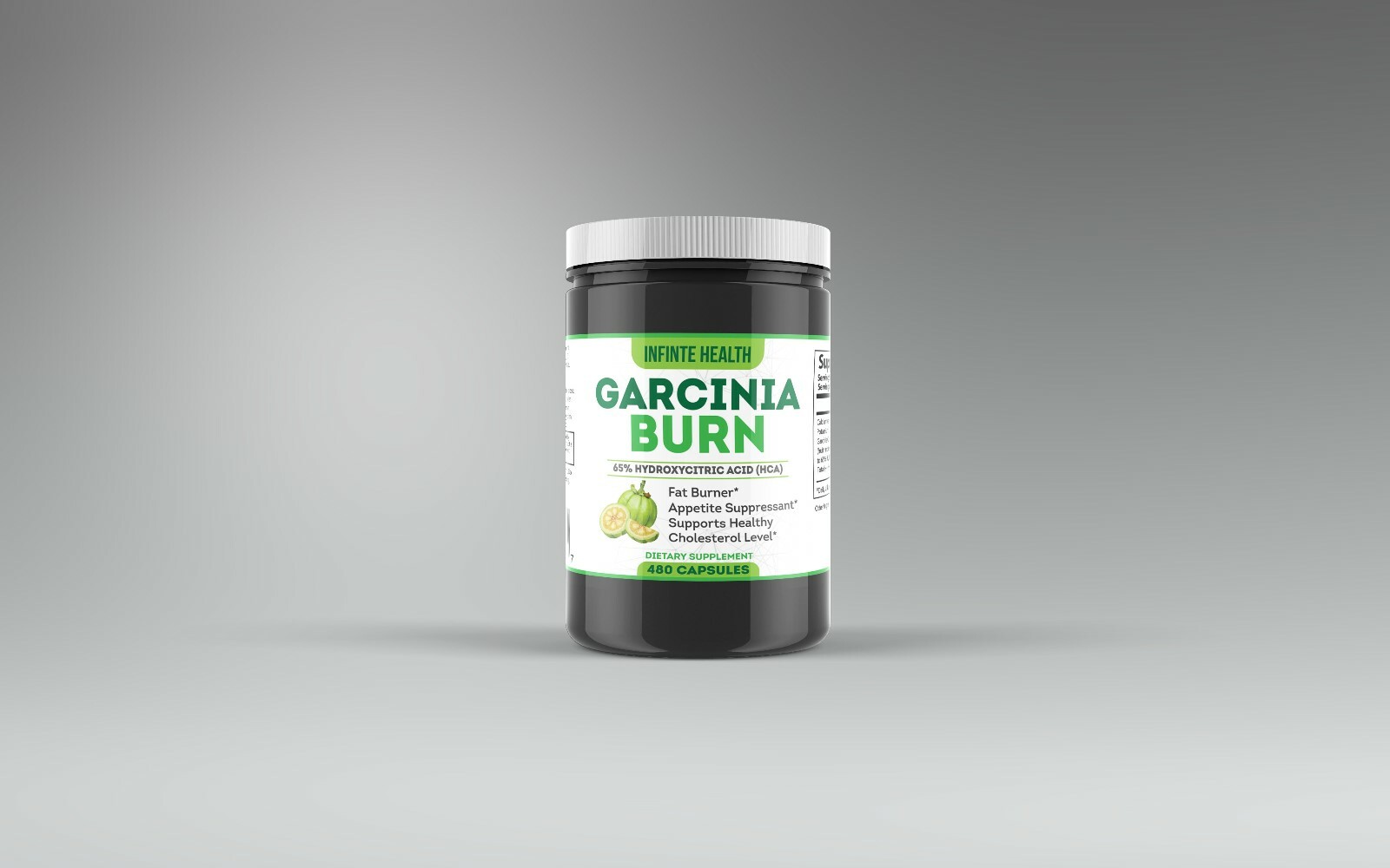 Garcinia Burn 480 ct 4 Month Supply Garcinia Cambogia 1500mg Citrimax HCA Diet