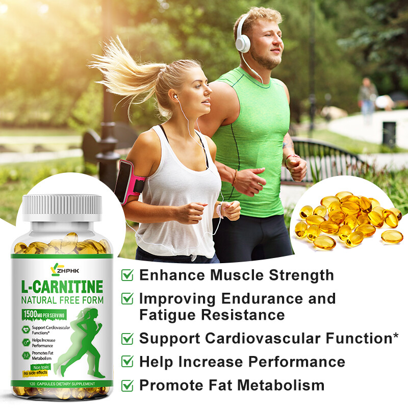 Acetyl L-Carnitine ALCAR 120 Capsules – Energy, Brain, Focus & Cognitive Support