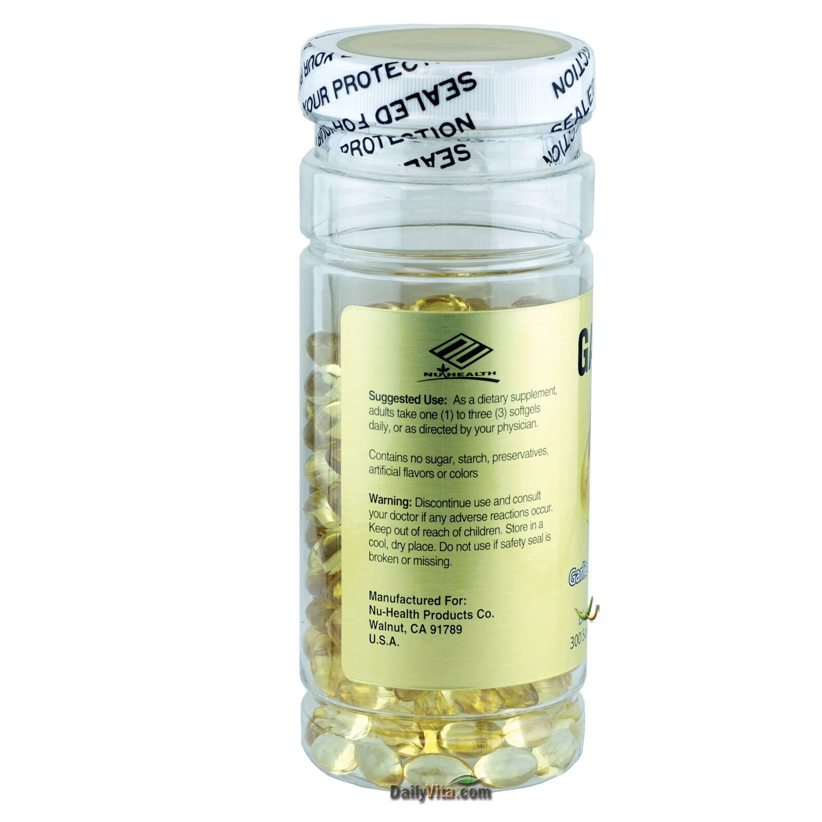 3 x Garlic Oil Concentrate 3 MG 500:1 300 Capsules Cholesterol FREE