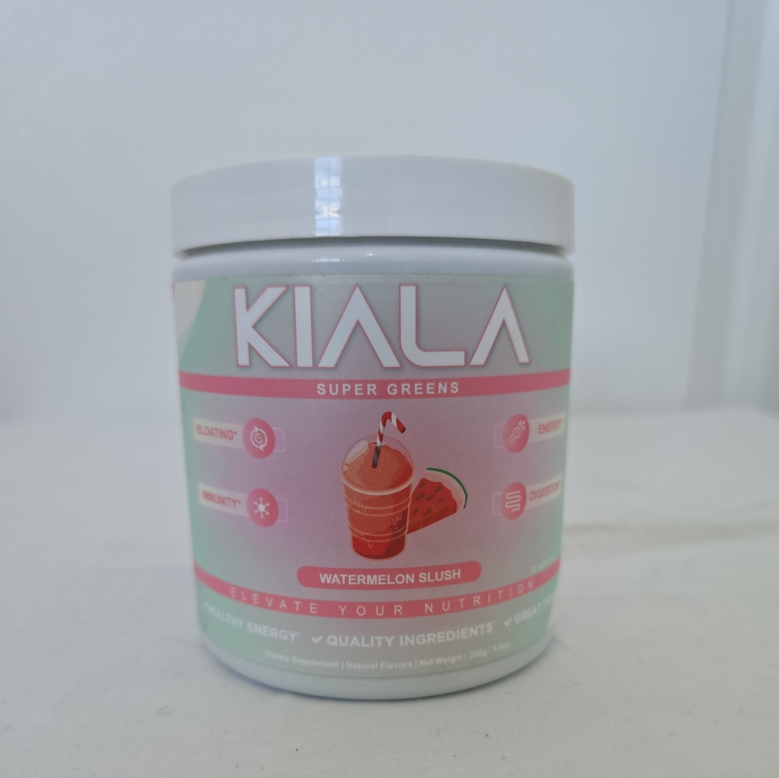 Kiala Super Greens Watermelon Slush Powder 255g