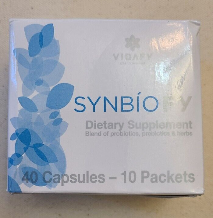 VIDAFY SYNBIOFY Dietary Supplement – 10 packs, 40 capsules