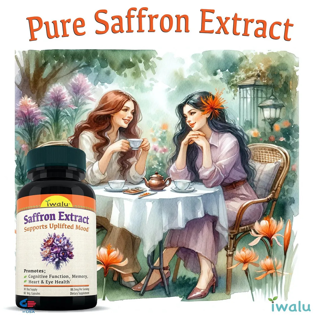 Saffron And Rosemary Supplements | Best Supplement Capsules FREE SHIP