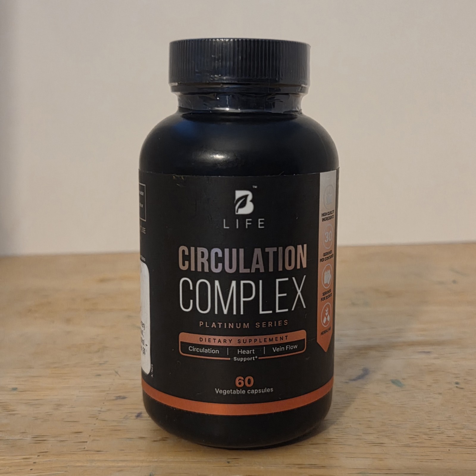 TWO PACK Circulation Complex for Varicose Veins – Resveratrol, Horse Chestnut
