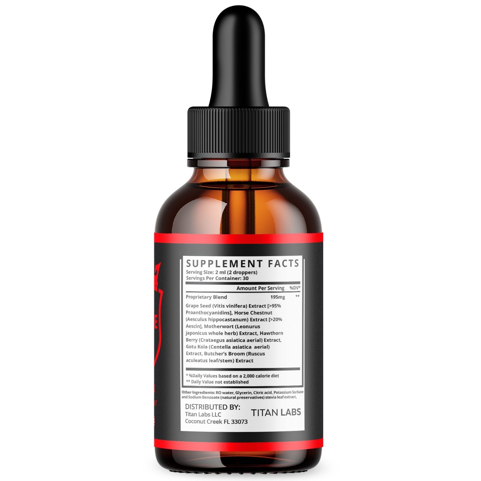 (3 Pack) Red Edge Male Support Drops Advanced RedEdge Supplement 90 Servings