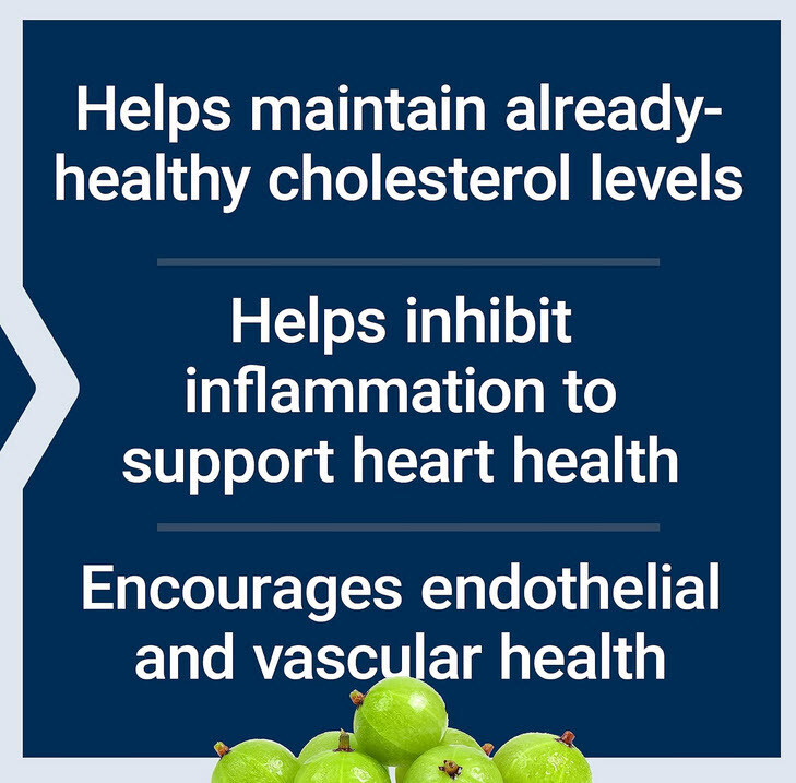 ADVANCED LIPID CONTROL CHOLESTEROL HEART HEALTH 60 Caps 500 mg LIFE EXTENSION