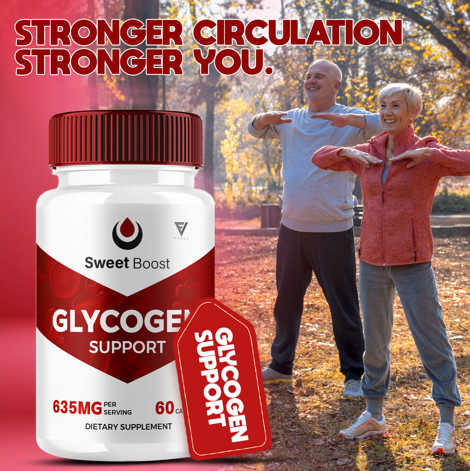 (3 Pack) Sweet Boost Pills SweetBoost Glycogen Support Formula (180 Capsules)