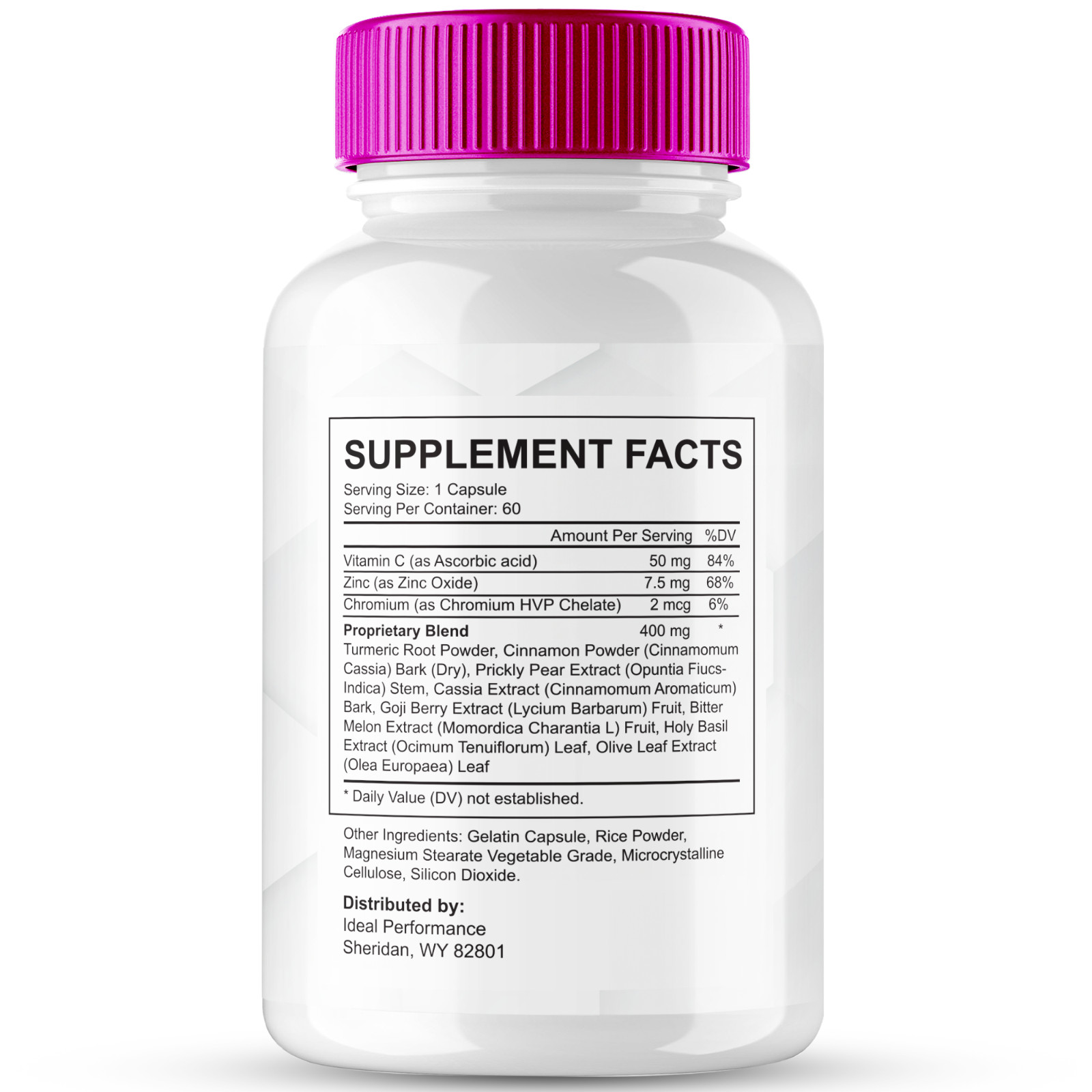 GlucoNour Capsules, Official GlucoNour Supplement Pill Maximum Strength (3 Pack)