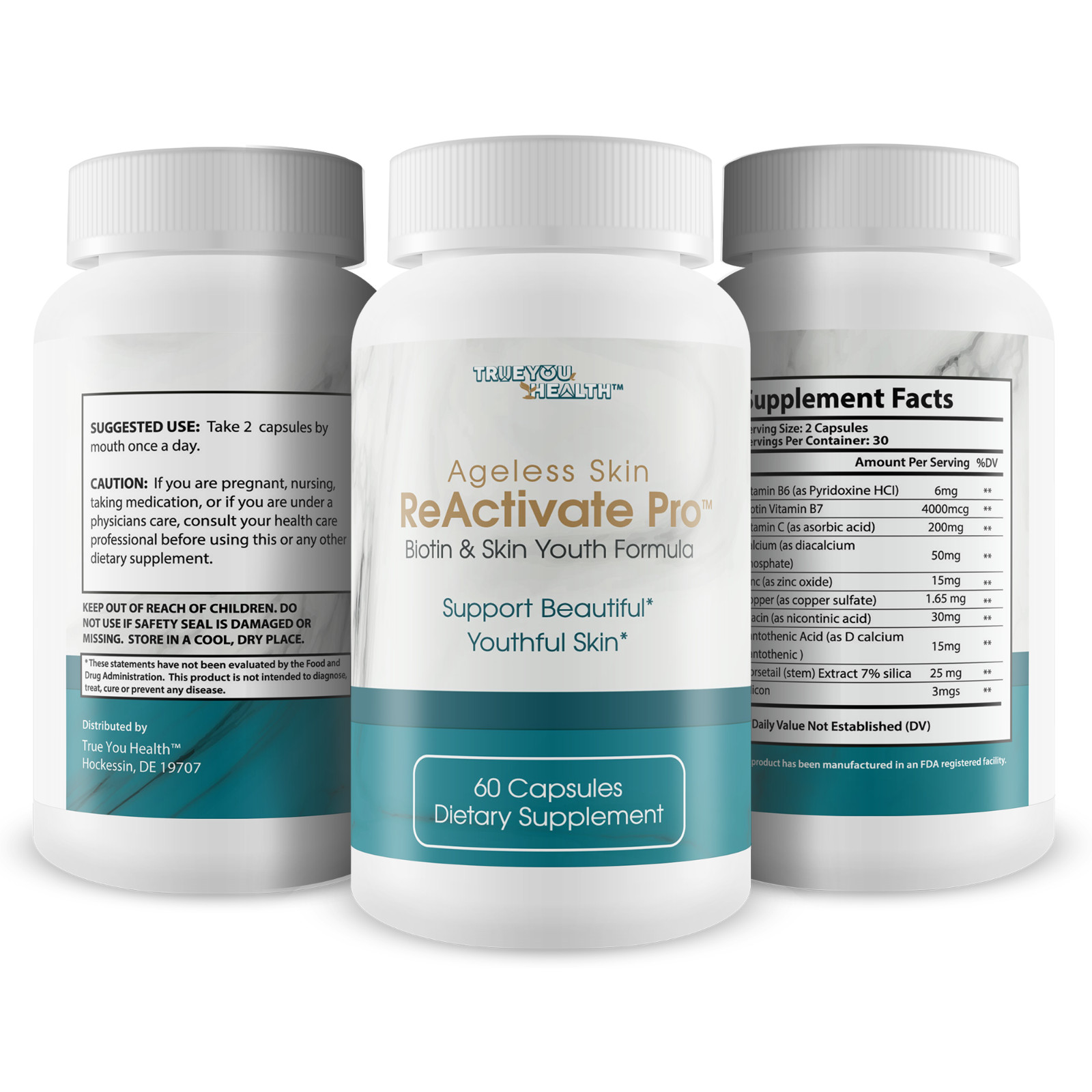 ReActivate Pro – Anti Wrinkle Pills – Our Best ReActivate Pills for Skin Health