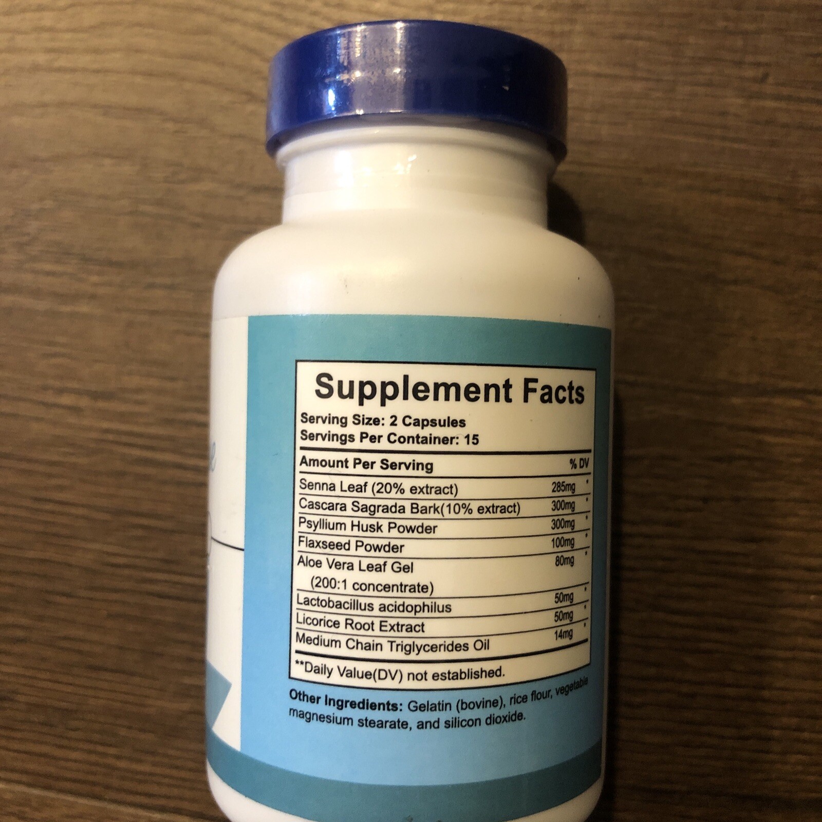 15 Day Cleanse Gut Colon Digestion Support Dietary Supplement – 30 Capsules