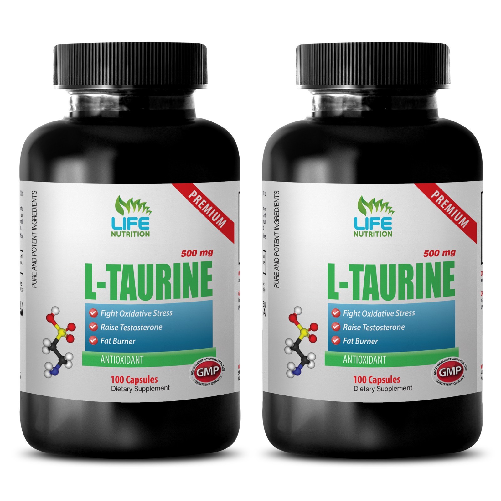 antioxidant formula – PREMIUM L-TAURINE 500mg (2B) – muscle function