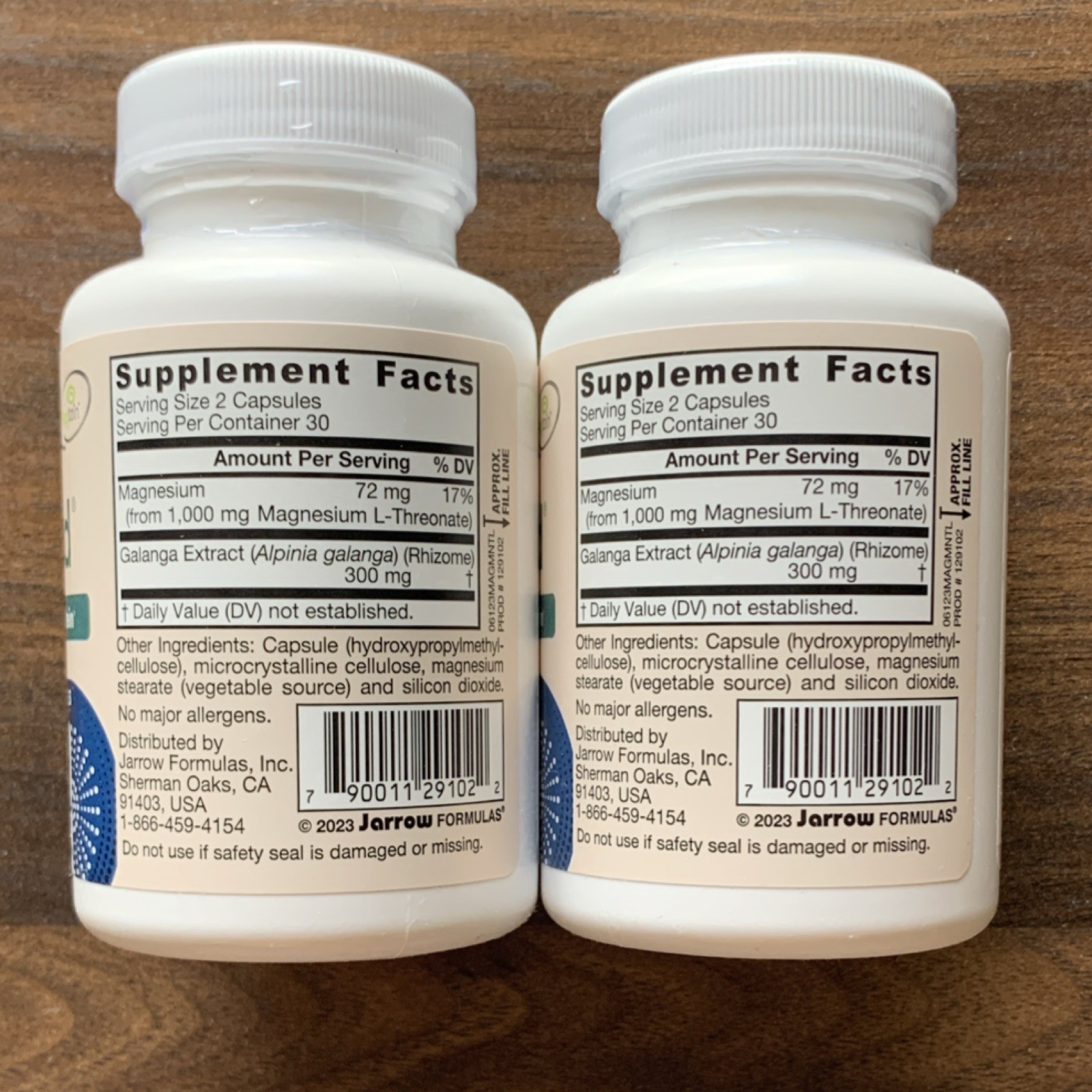 Jarrow Formulas MagMind Magnesium Productivity Magtein 60 Caps Exp 2027 (2)