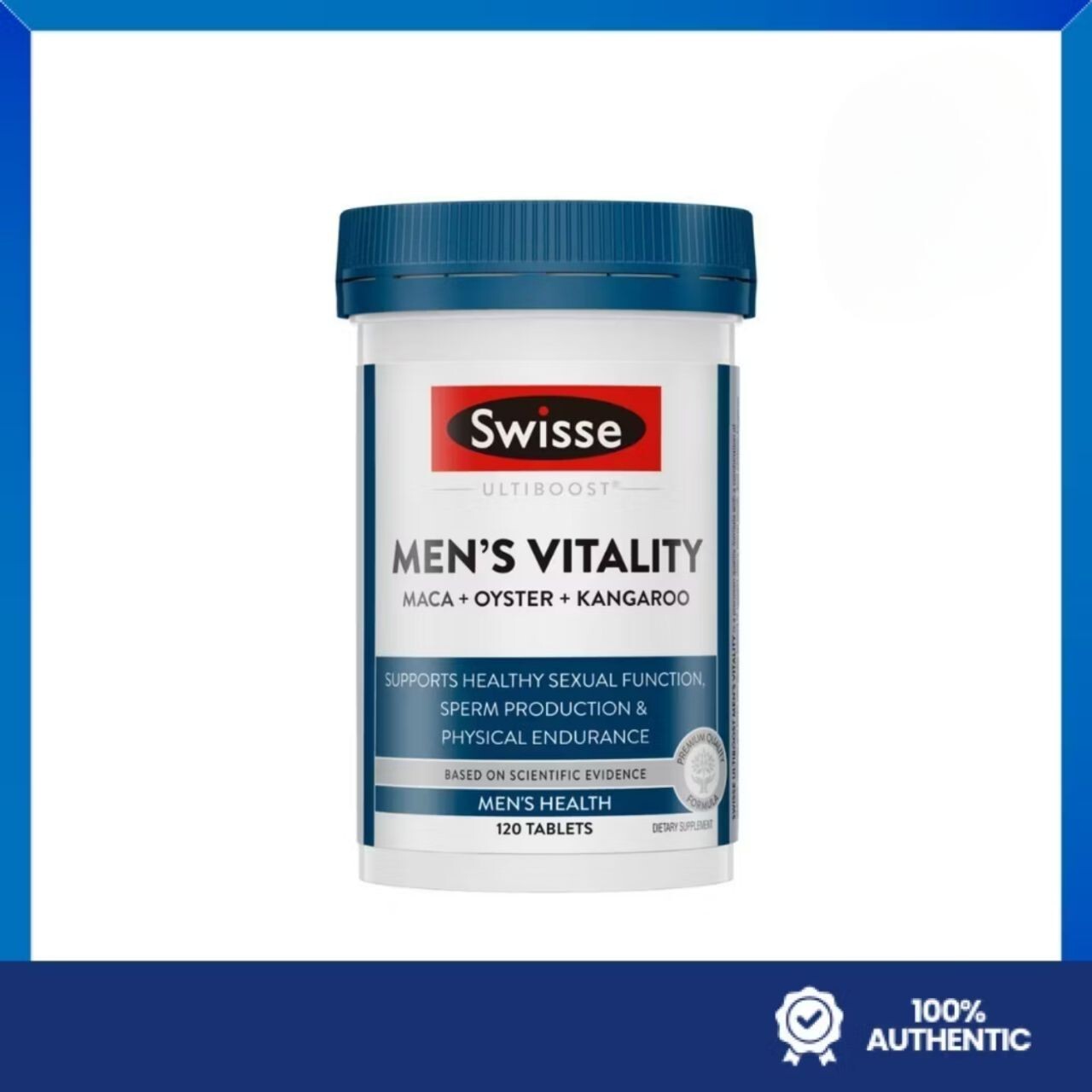 Swisse Ultiboost Men’s Vitality (Maca + Oyster + Kangaroo) 120 Tablets