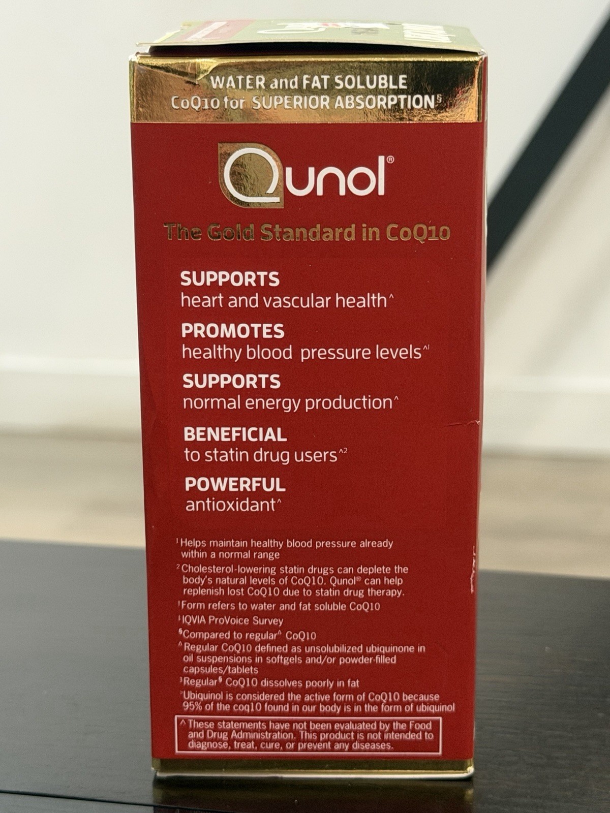 Qunol Mega CoQ10 Ubiquinol 100mg 60 Softgels Gluten-Free Exp 11/30/2028