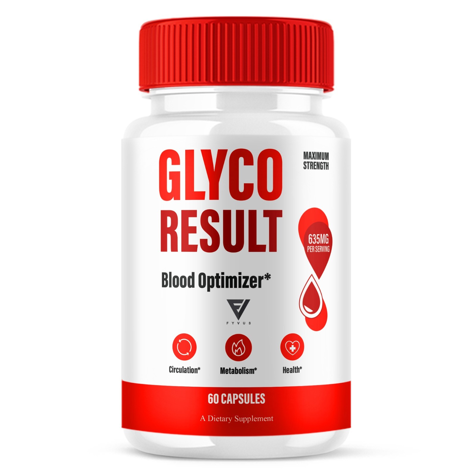 Glyco Result Blood Optimizer, GlycoResult Formula (60 Capsules)
