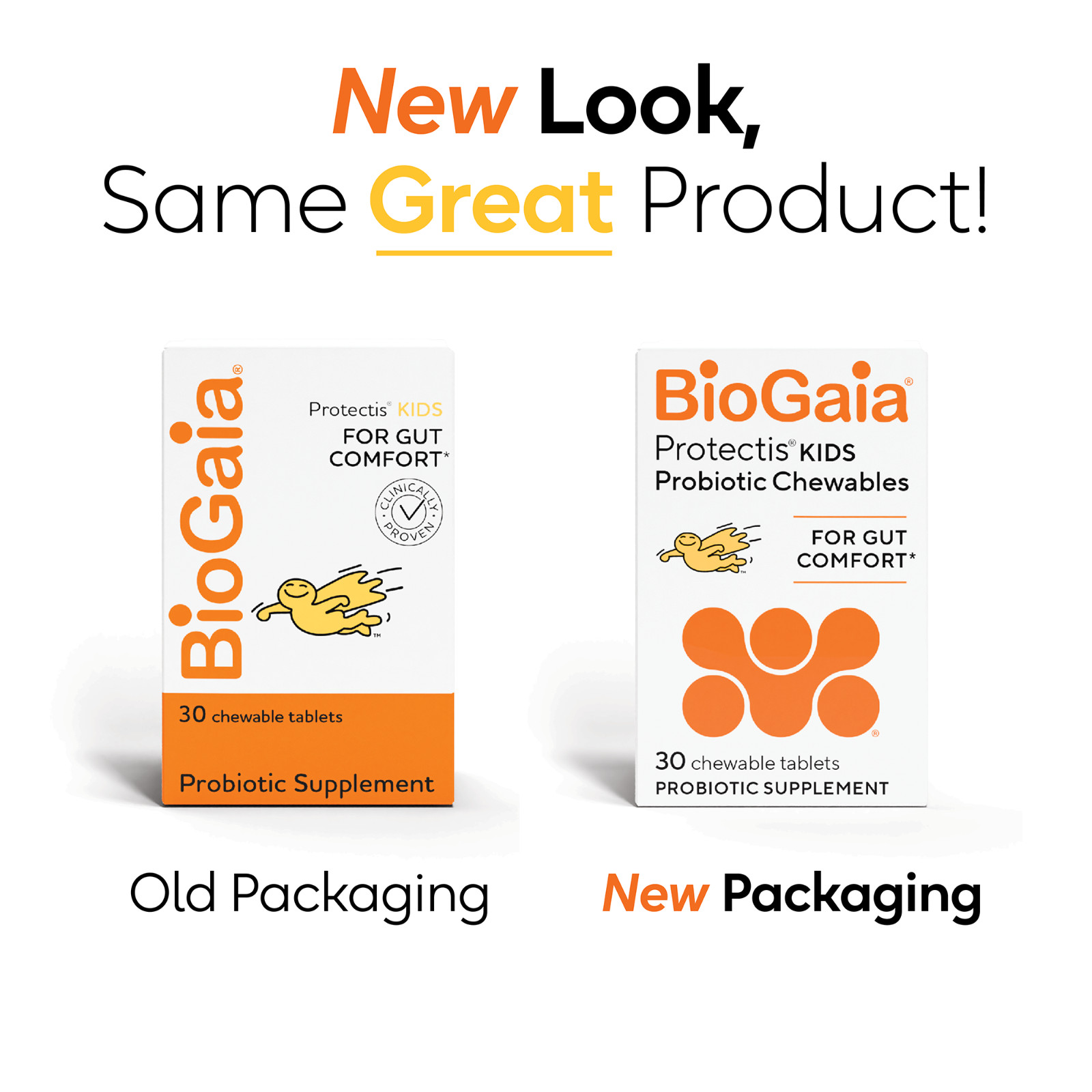 BioGaia ProTectis Chewable Tablets for Toddlers, Kids, and Teens, 30 ct, 1 pack
