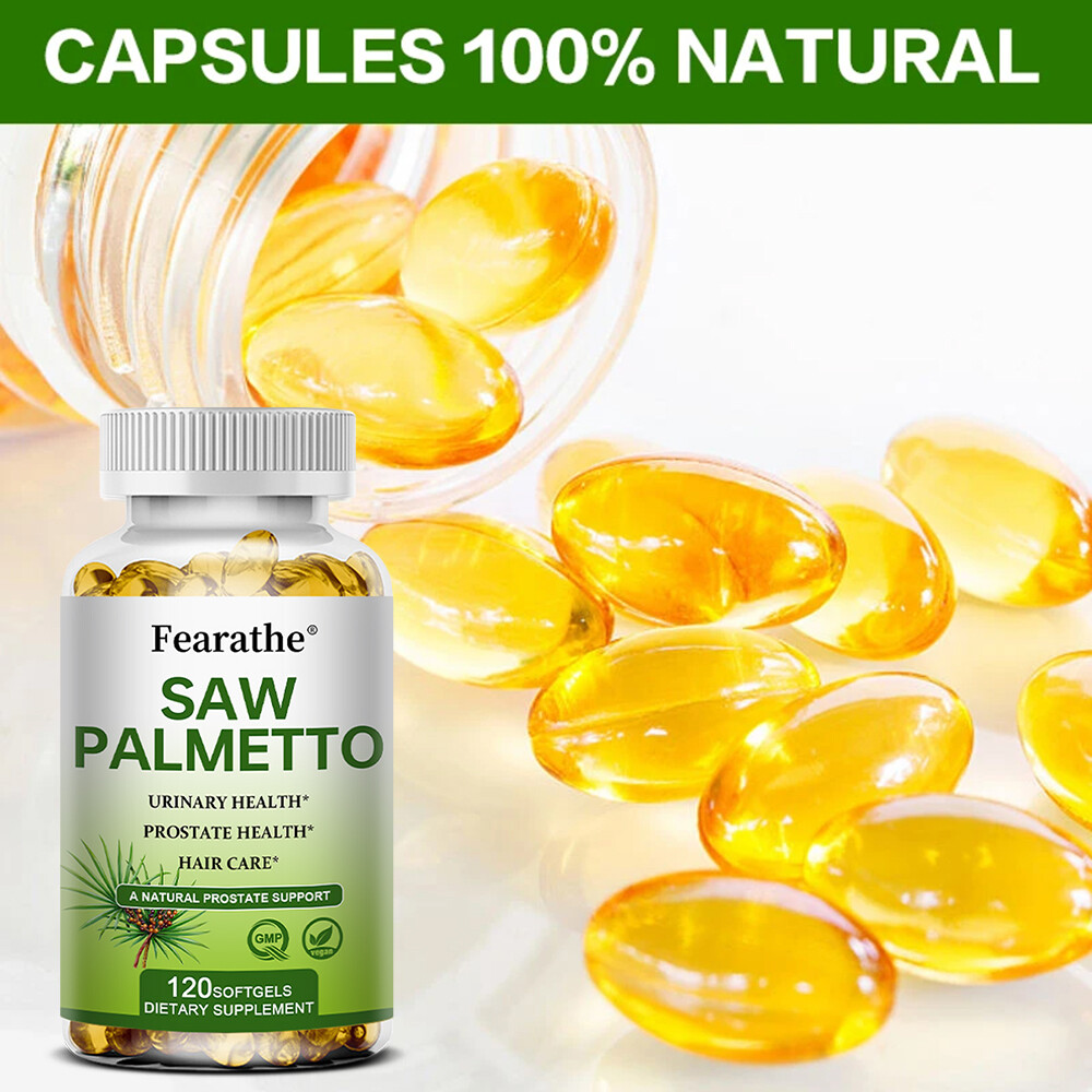 Saw Palmetto, Supports Prostate Health, Urinary Health, 500 mg, 30 to 120 Caps