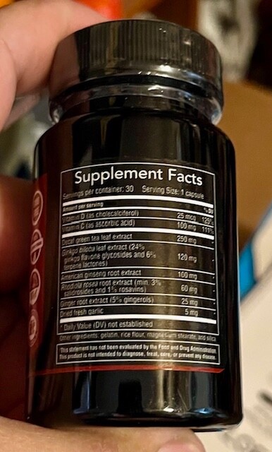Supernatural 5G Male Performance Enhancer – Healthy Blood Flow (30 Caps) NEW!