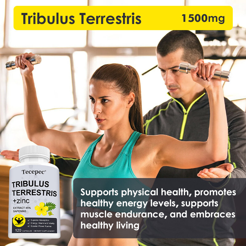 Tribulus Terrestris for Men 1500mg | 120 Capsules | Maximum Strength