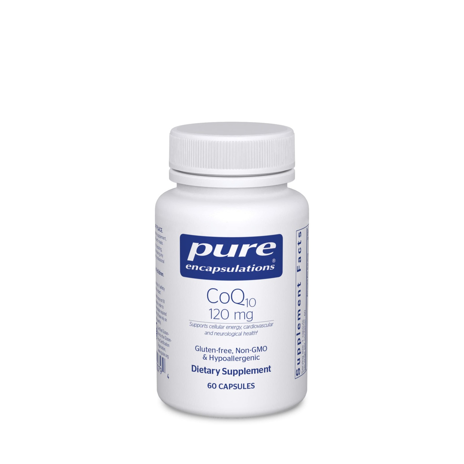 Pure Encapsulations CoQ10 120 mg – 60 Capsules (Exp Date 06/2027)