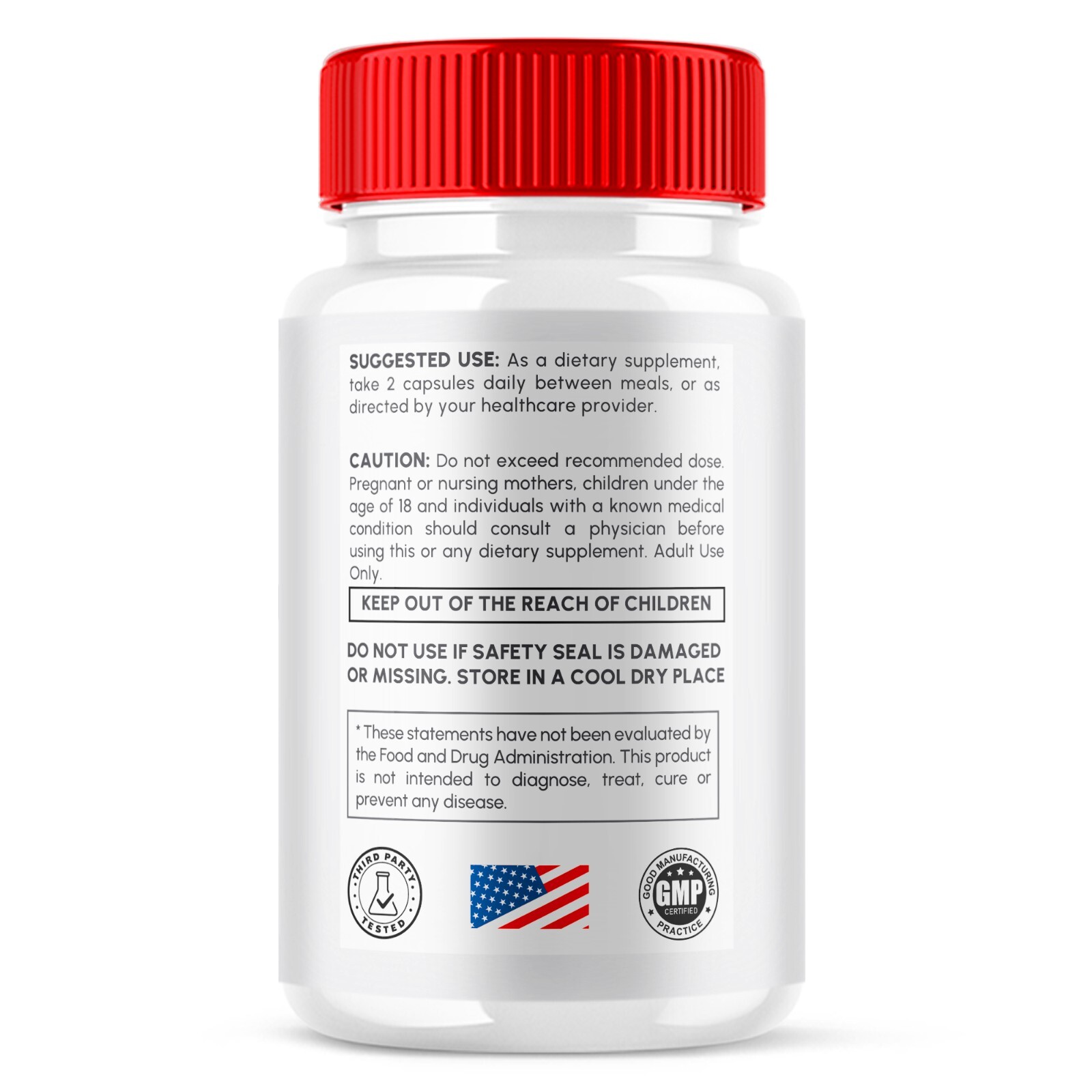 (2 Pack) Prime Biome Probiotic Supplement PrimeBiome Capsules (120 Capsules)