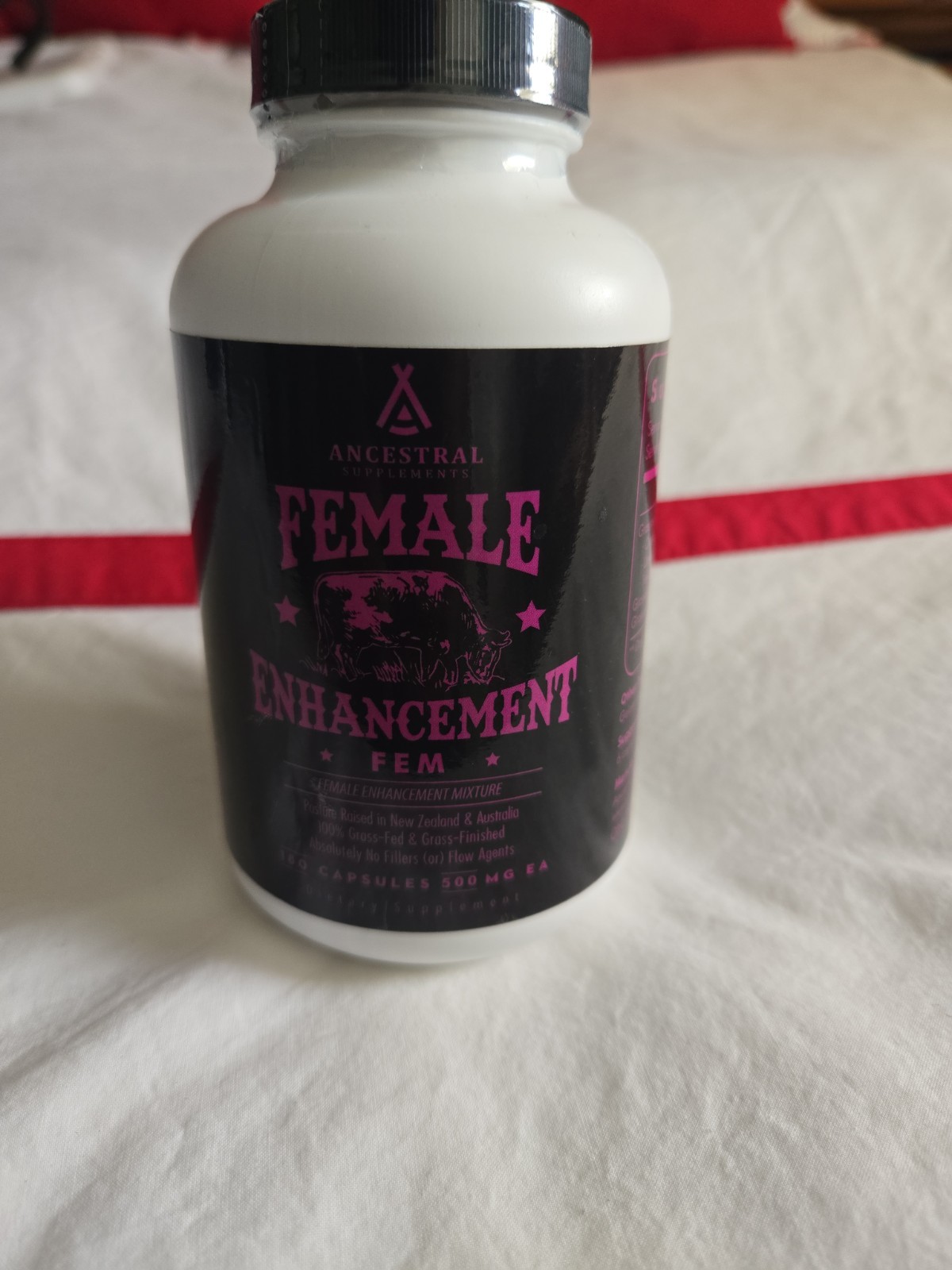 Ancestral Supplements Female Enhancement Fem Mixture 180 Capsules 500 mg – New