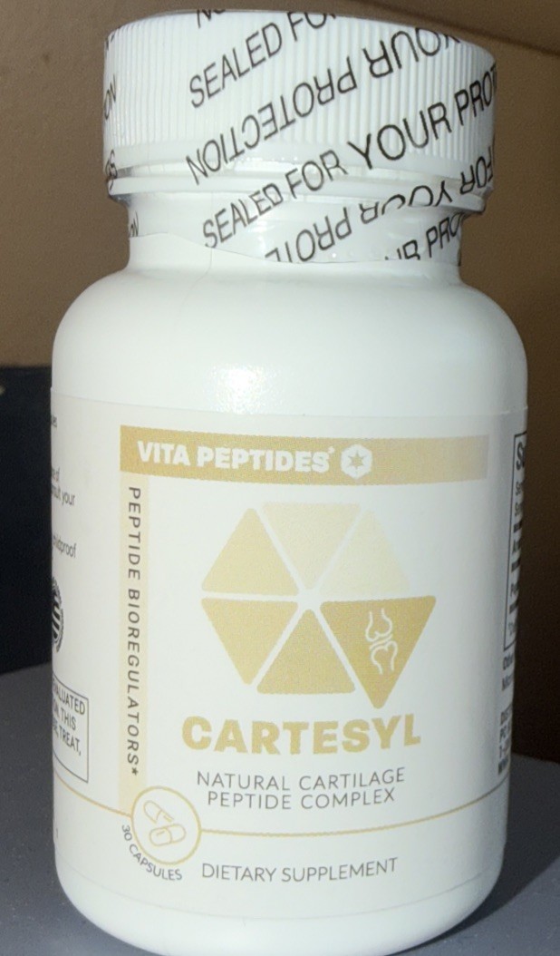 Cartesyl – Cartilage Peptide Bioregulator 30Capsules – Free Shipping New Ship