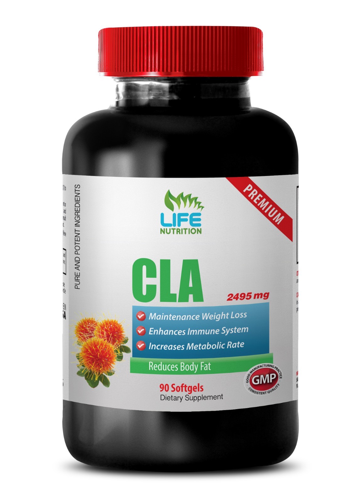 Natural fat burners for weight loss – CLA 2495MG – cla diet pills 1B
