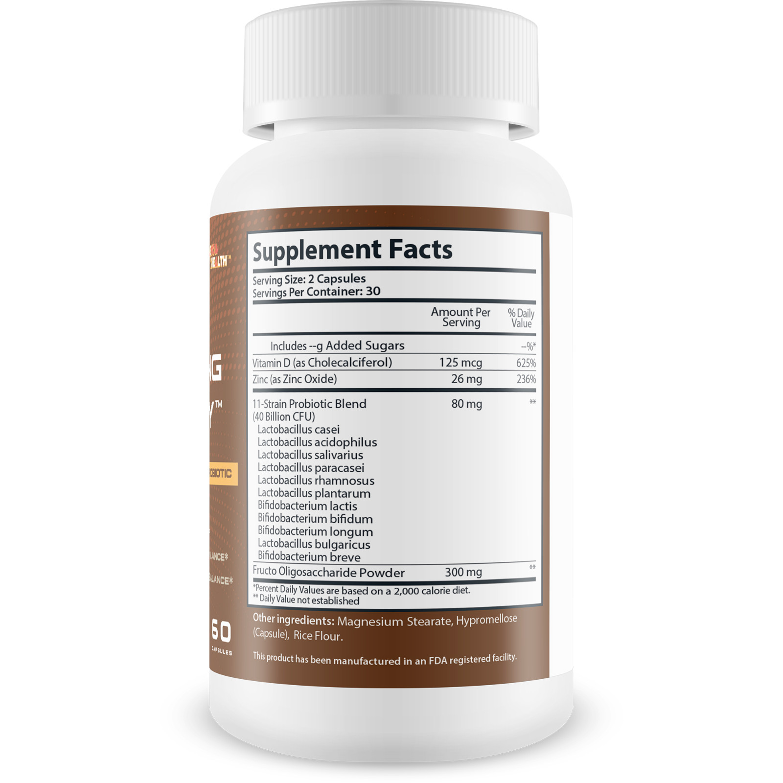 Pro Gut-Lung Therapy – Probiotic Mood Support – Defense + Recovery Probiotic