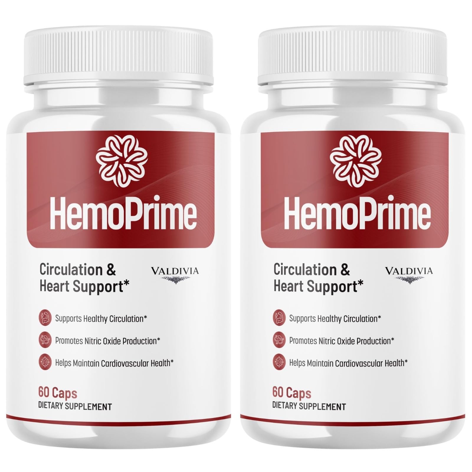 HemoPrime Iron Blood Health Supplement Capsules Energy Anemia 2 Pack 120Ct