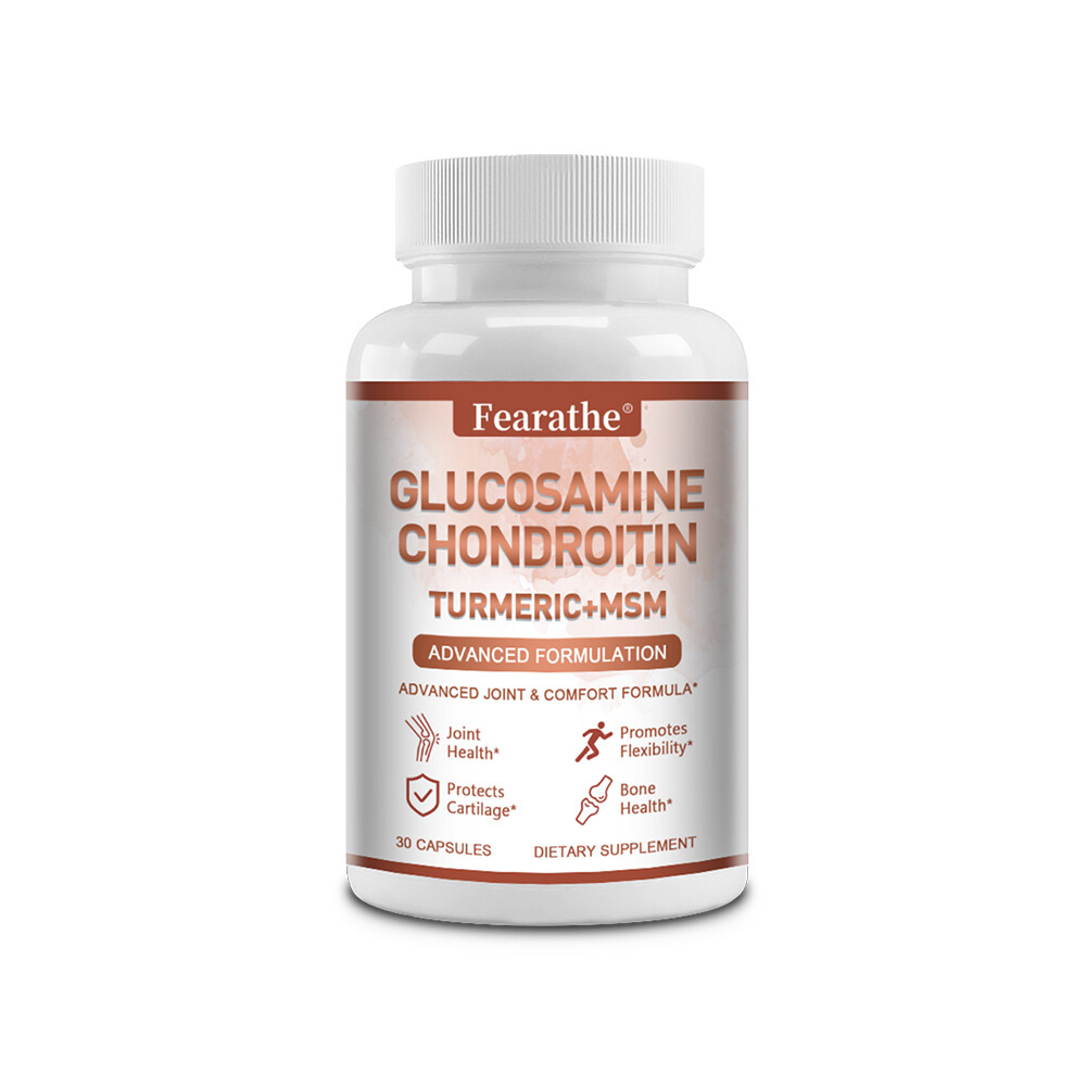 Glucosamine Chondroitin Turmeric, MSM 4200mg – Triple Strength Joint Support