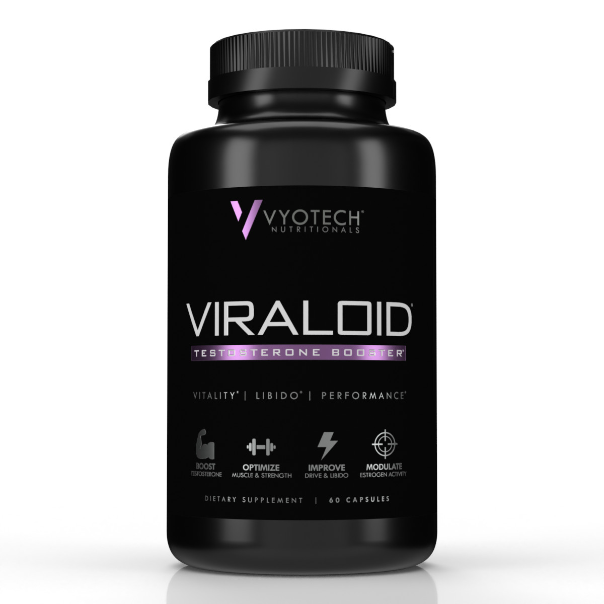 Natural Testosterone Booster Build Muscle Increase Strength Viraloid by Vyotech