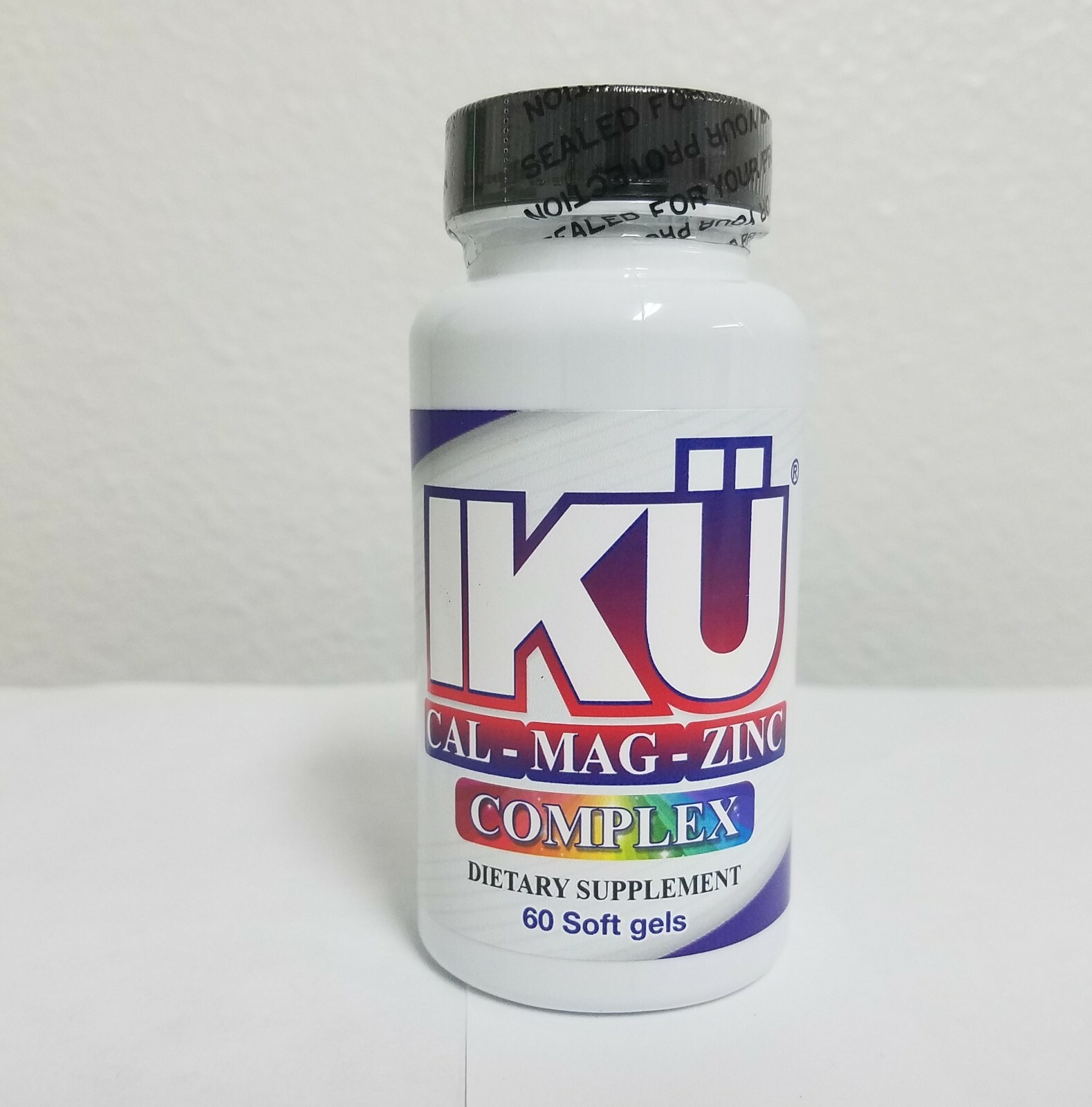 Cal-Mag-Zinc-D3- Complex- Minerals & Vitamins- 60 Soft gels-Bone Support