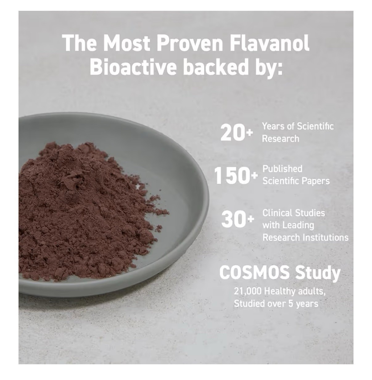 CocoaVia Cocoa Flavanols Powder Heart Circulation Cognitive Health 30 Sticks