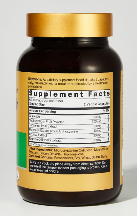 Perlonfo,Pro-Quercetin 6-in-1,Lung Health