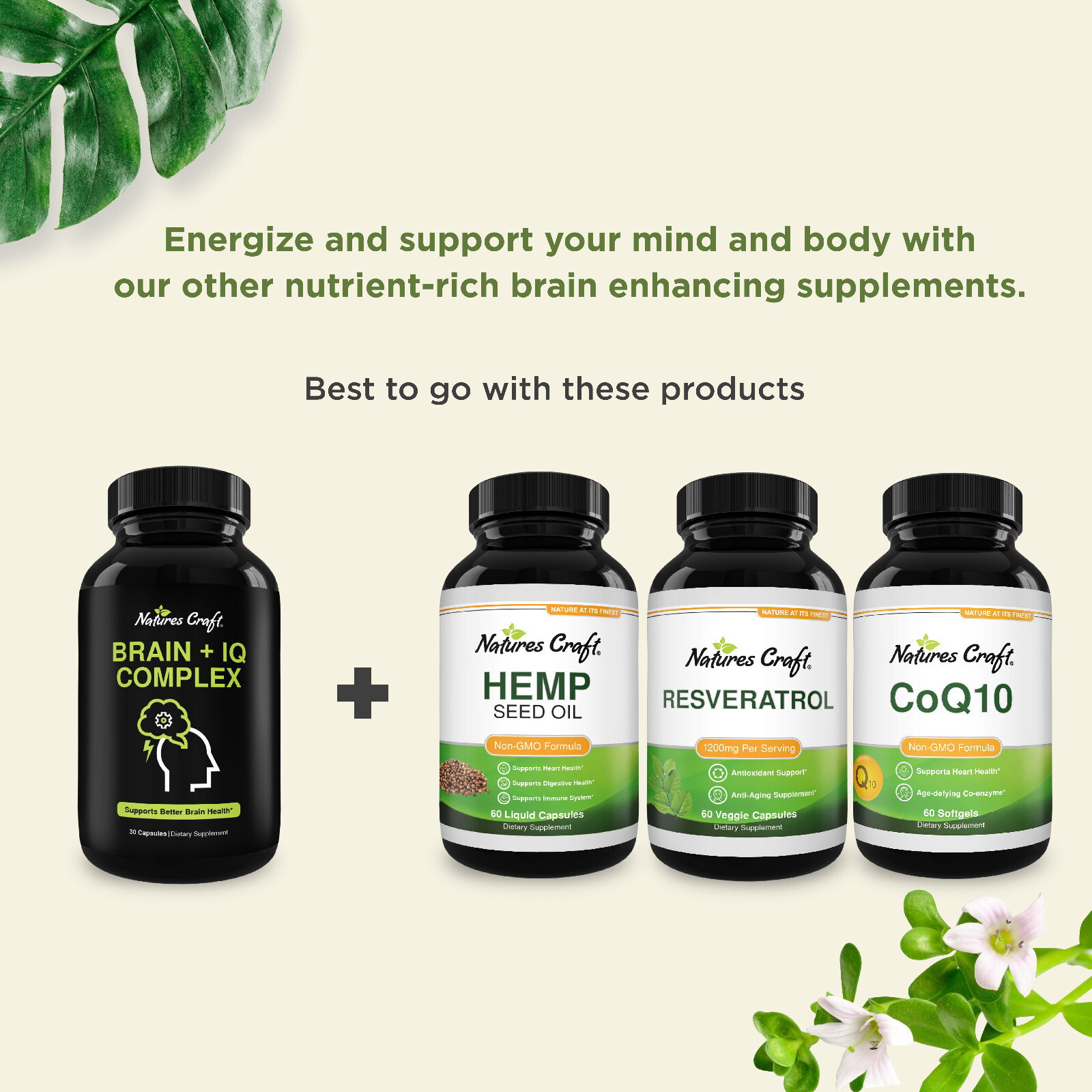 Nootropic Memory Supplement for Brain Support – Memory Pills for Brain Boost