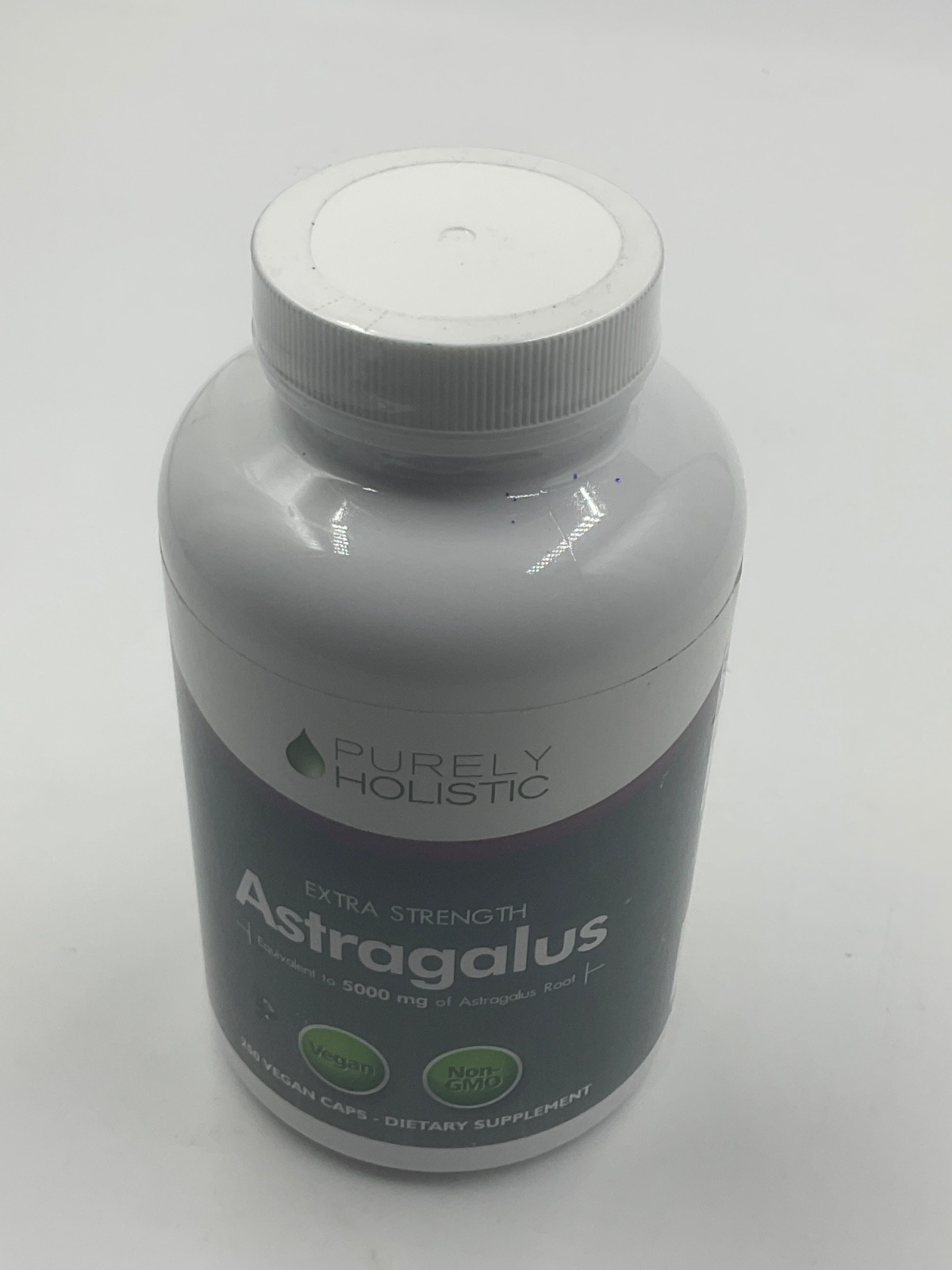 Purely Holistic Astragalus Astralgus – 5000 mg 250 capsules – Exp 12/26
