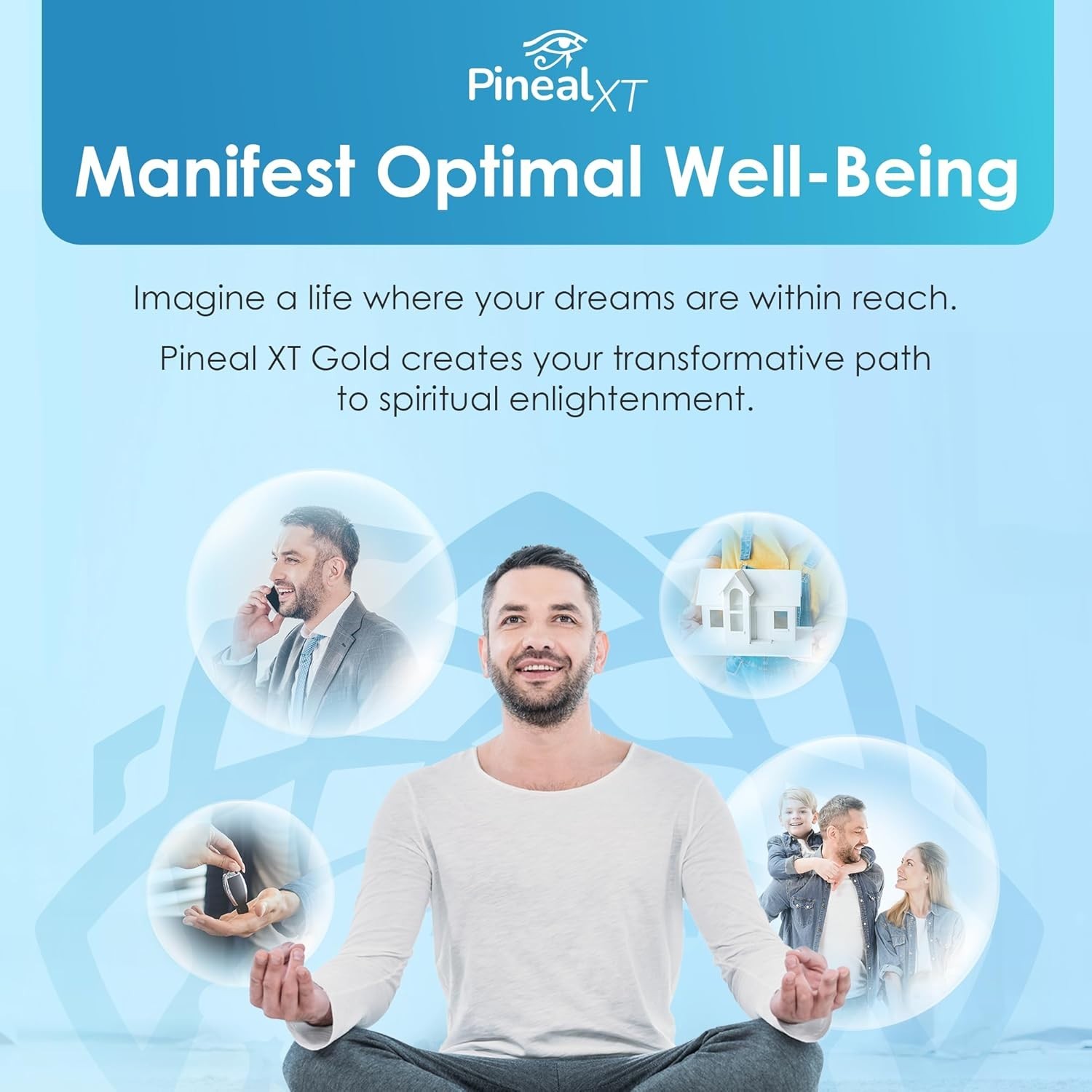 Pineal XT Gold – Pineal Gland Supplement – Third Eye Awakening – Focus and Memor