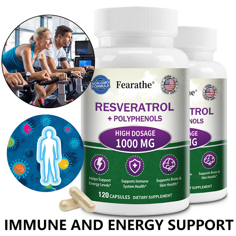 Resveratrol with Polyphenols – Trans Resveratrol Antioxidant for Heart Health