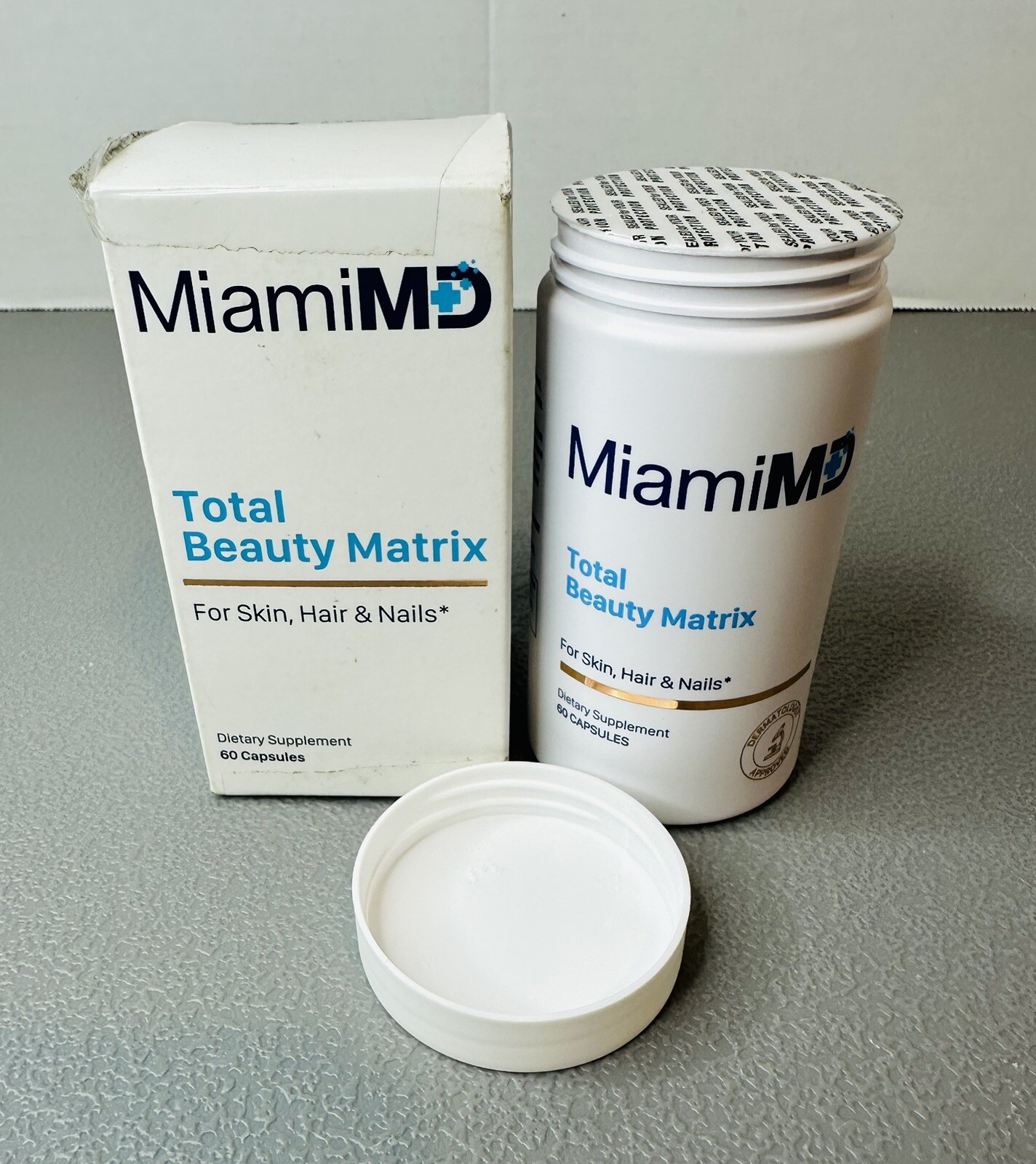 MiamiMD Total Beauty Matrix Dietary Supplement – 60 Capsules Exp 02/27