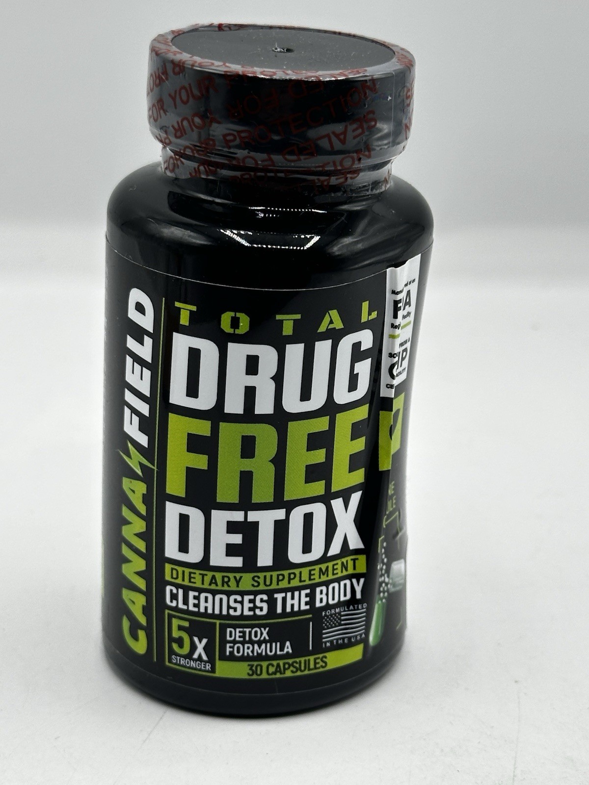 Canna Field Total Drug Free Detox 30 Capsules EXP 06/2026