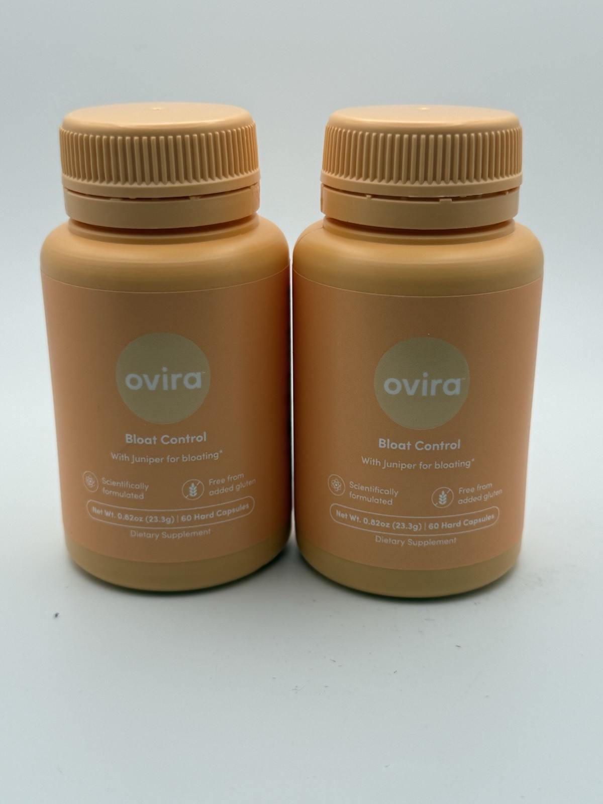 2pk Ovira Bloat Control Juniper 120 Capsules Total