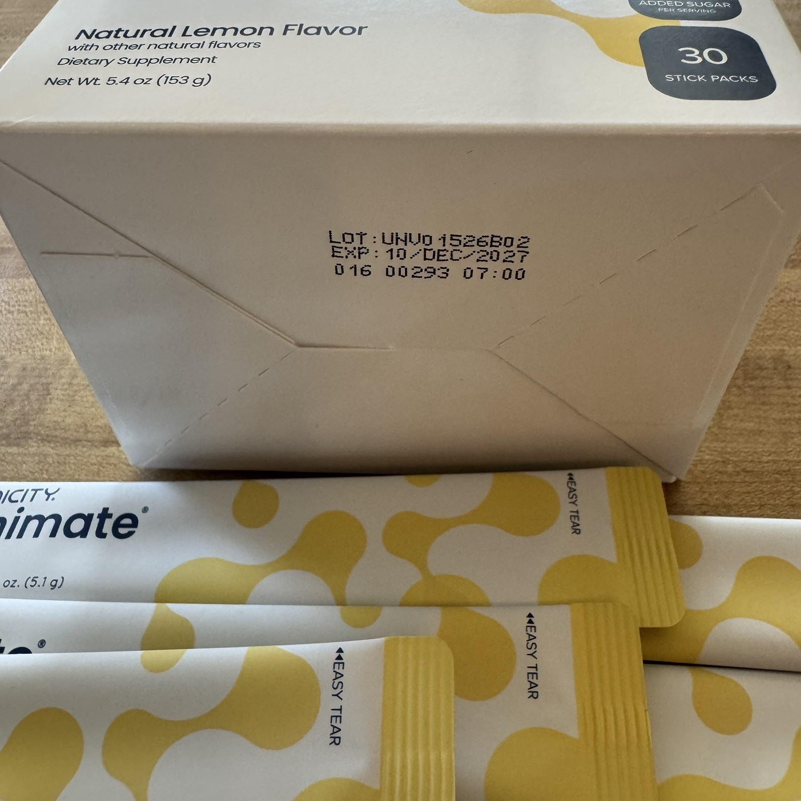 Unicity Feel Great Balance Orange + Unimate Lemon + Unimate Lemon Ginger +Extras