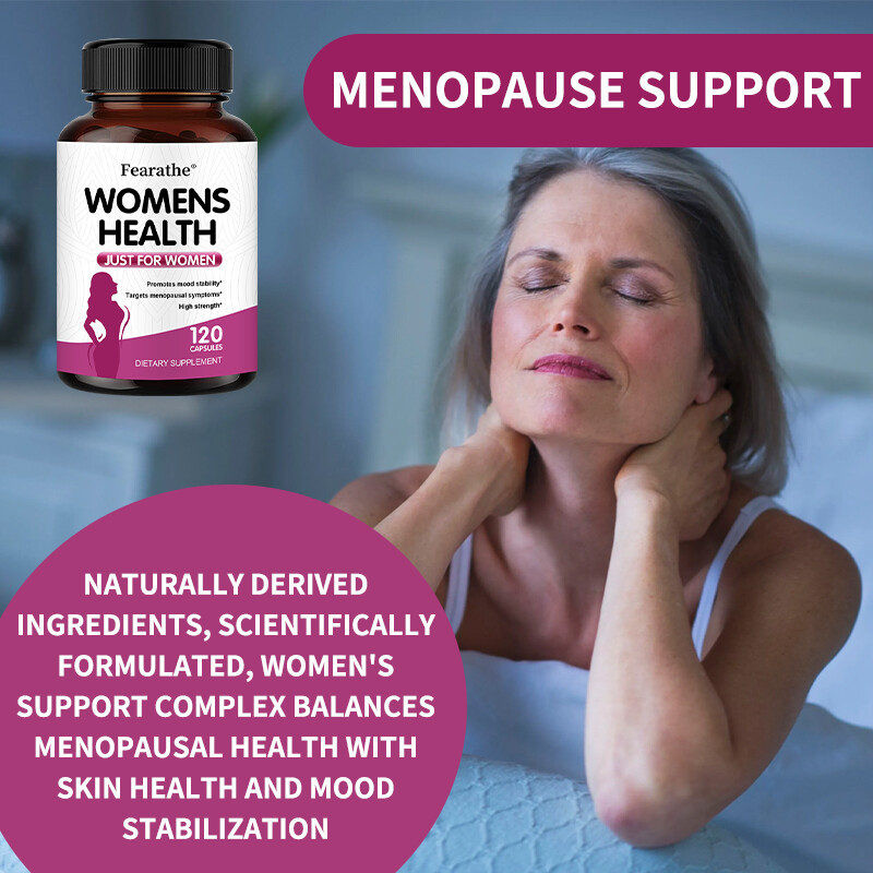Herbal Menopause Supplement for Womens Health – Hormone Balance Caps